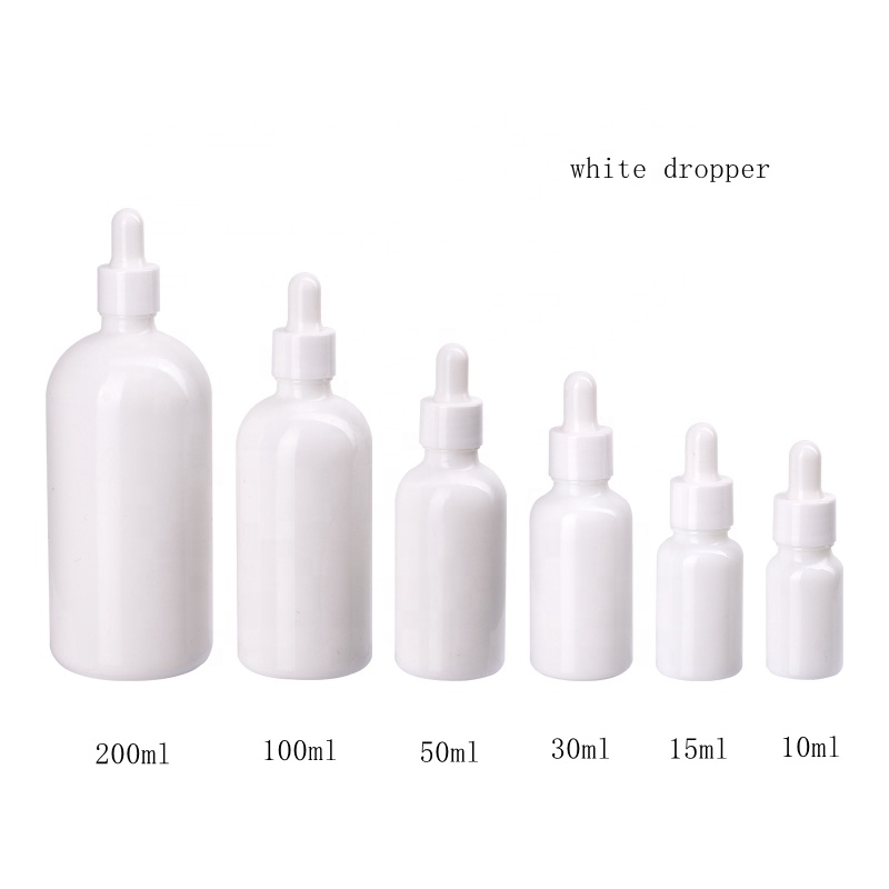 Juice Bottle Dropper - Gotero de porcelana blanca para el