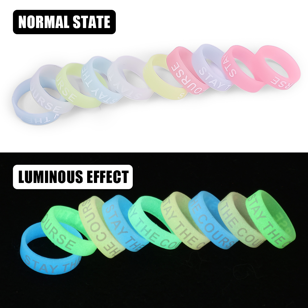 10-50 Uds caña de pescar anill - Vape Band Silicone reseña y precio