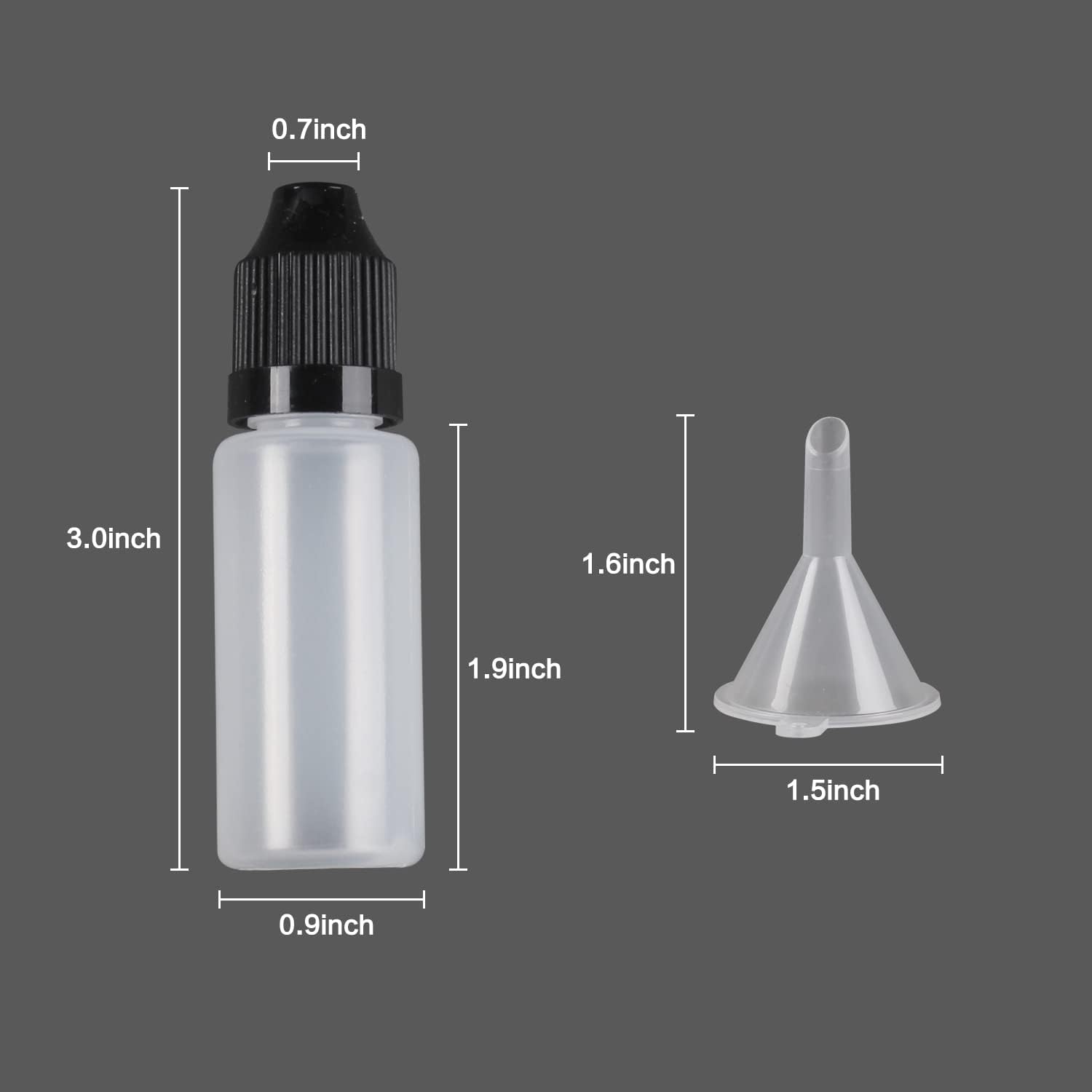 Botellas cuentagotas de punta  - Juice Bottle Dropper reseña y precio