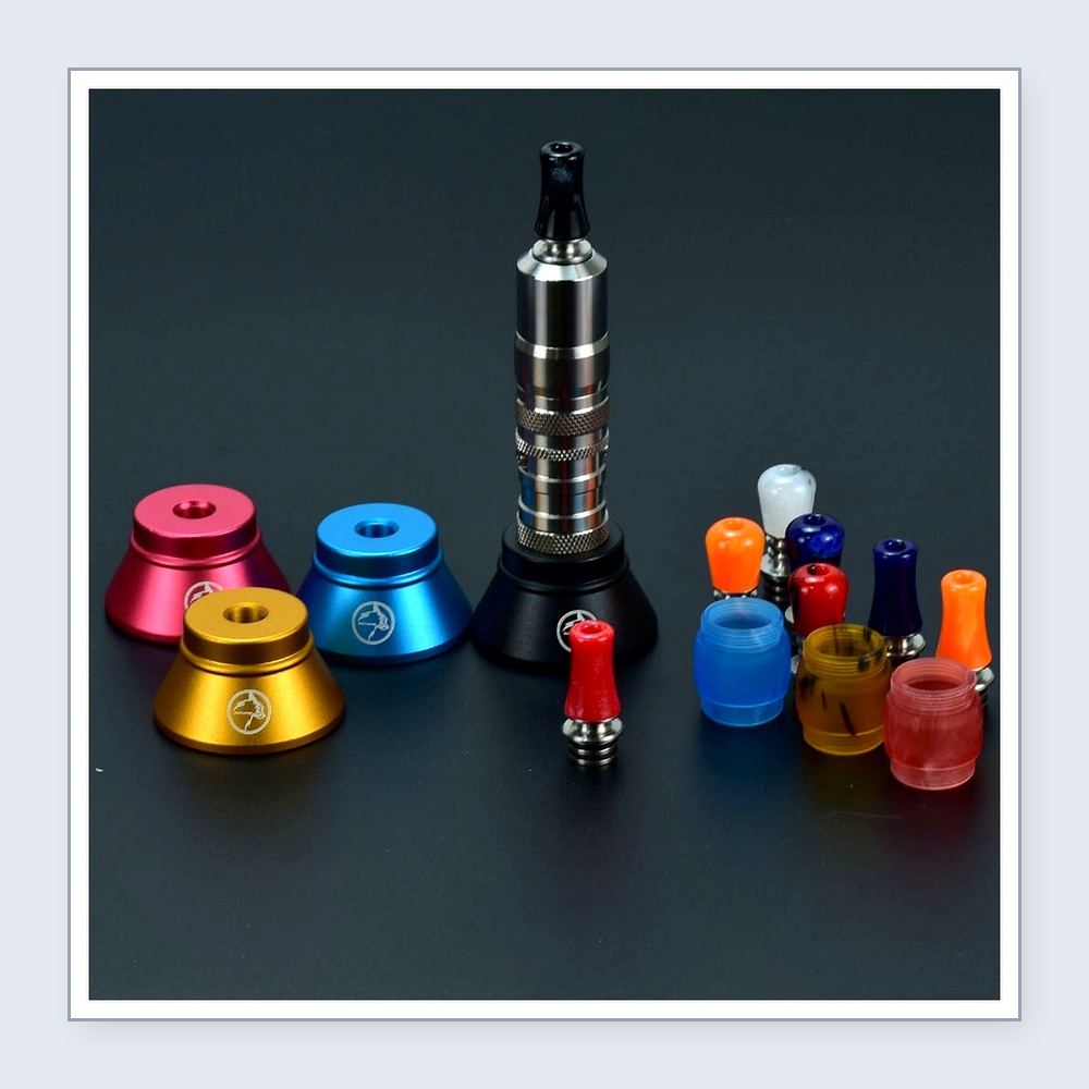 Wolfcoolvape Flash-e-Vapor Dua - Drip Tip Resin reseña y precio
