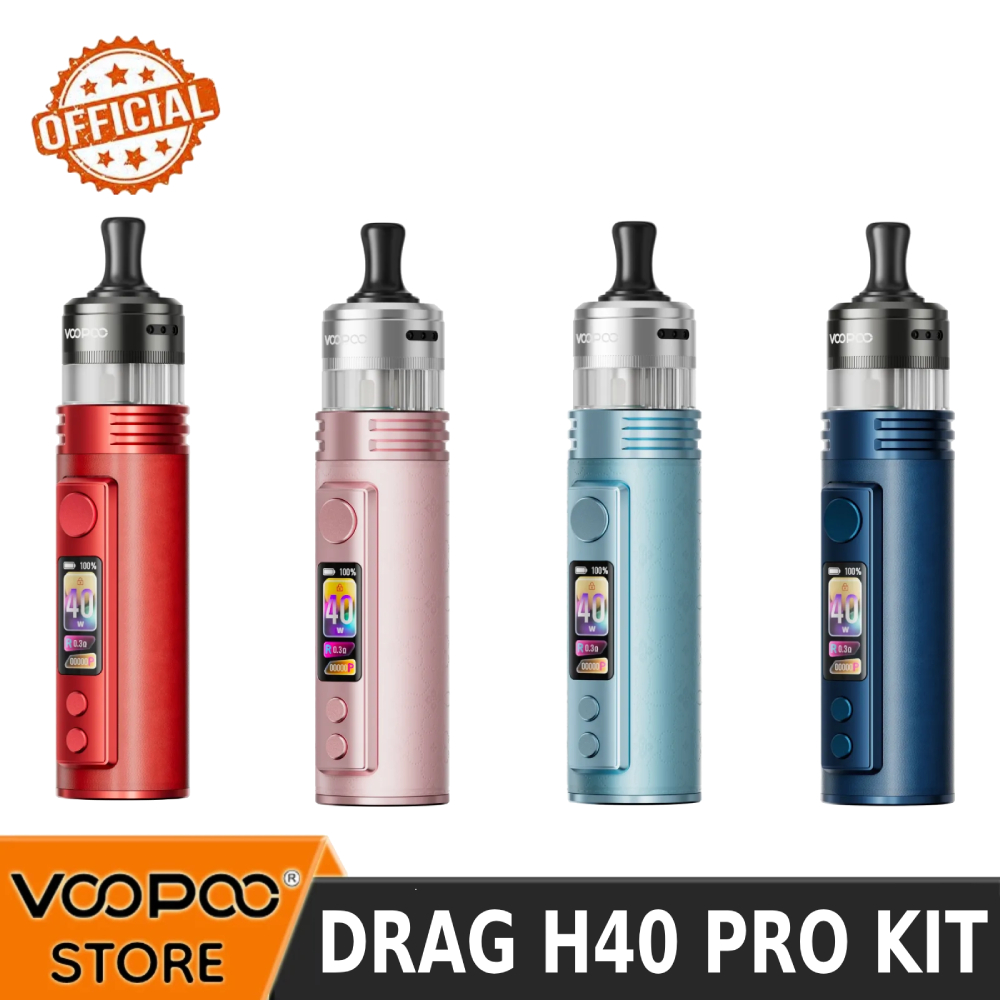 Kit oficial VOOPOO DRAG H40 Pr - Vaping Area reseña y precio